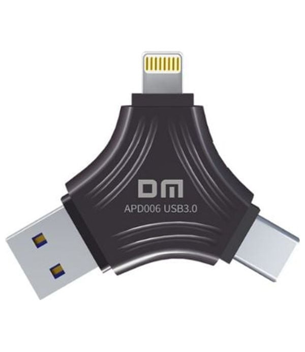 فلاش ميموري دي ام - 5 كيكابايت - اسود - APD006