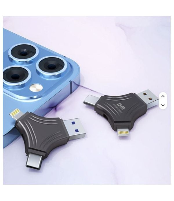 فلاش ميموري دي ام - 5 كيكابايت - اسود - APD006