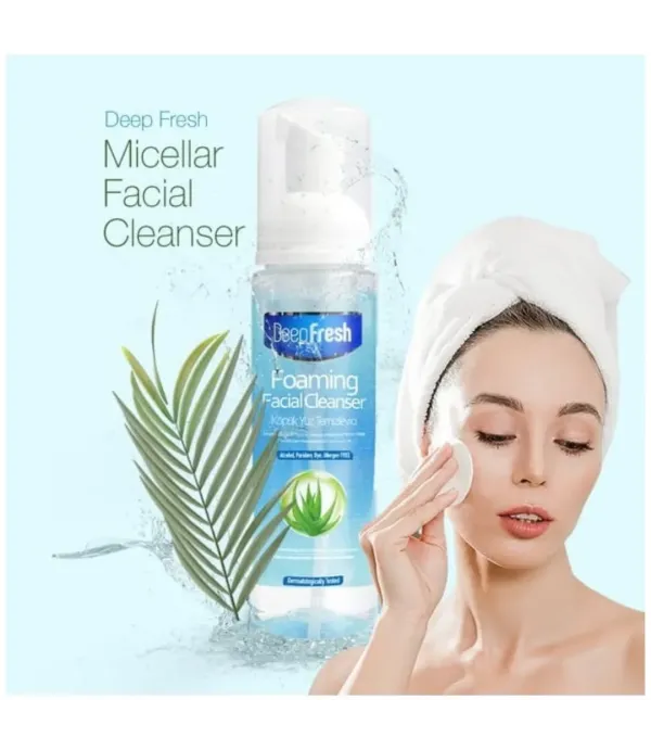 ديب فريش غسول رغوي للوجه بالألوفيرا 200 مل