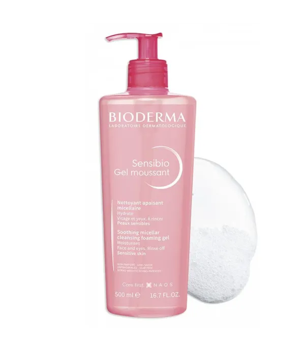 جل منظف رغوي مهدئ للبشرة الحساسة