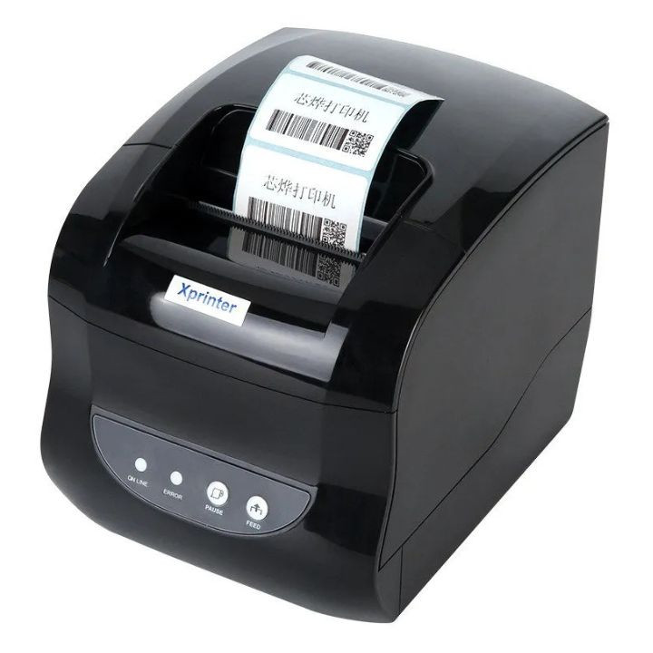 xprinter xp 365b thermal barcode printer طابعة باركود حرارية من إكس برنتر xp 365b