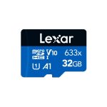 بطاقة ذاكرة ميكرو ‎‎32 جيجا من ليكْسار فئة 633× lexar high performance 633× microsdhc 32 gb uhs i, class 10, a1