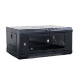 خزانة شبكة معدنية احترافية – 4u لتجهيزات الإنترنت وكاميرات المراقبة professional network cabinet af4u – wall mount server rack
