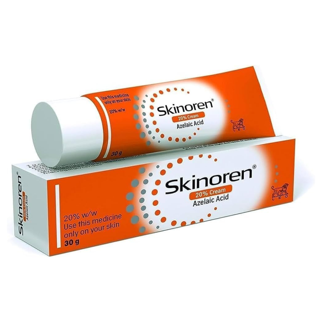 سكينورين كريم 20% حمض الأزيليك skinoren 20% cream – azelaic acid سكينورين كريم 20% حمض الأزيليك skinoren 20% cream – azelaic acid