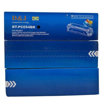 سيت كارتج حبر ليزر ملون d&j rt pc054 (أسود – أزرق – أحمر – أصفر) متوافق مع طابعات canon d&j laserjet print cartridge set rt pc054 (black – cyan – magenta – yellow) – compatible with canon printers