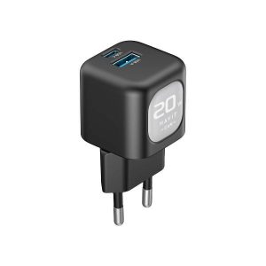 شاحن جداري 20 واط havit uc220 20w gan travel charger