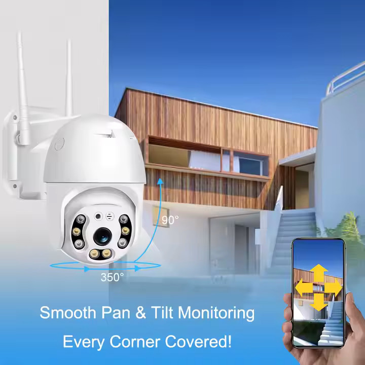 كاميرا مراقبة ذكية واي فاي متحركة 360° ip ptz wi‑fi smart camera كاميرا مراقبة ذكية واي فاي متحركة 360° ip ptz wi‑fi smart camera