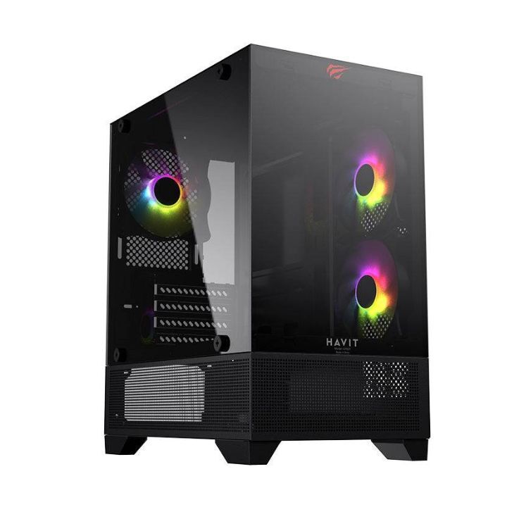 كيس حاسوب كيمنك هافيت CF923 RGB زجاج جانبي HAVIT CF923 Gaming (1)Chassis Case كيس حاسوب كيمنك هافيت CF923 RGB زجاج جانبي HAVIT CF923 Gaming Chassis Case