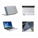 مجموعة حماية لابتوب 3 في 1 من – غلاف شفاف للابتوب + غلاف لوحة مفاتيح + واقي شاشة 15.6 إنش laptop cleaning kit 3 in 1 transparent laptop cover + keyboard protector + 15.6" screen guard