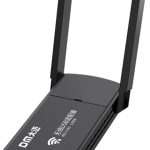 محول wi fi لاسلكي مزدوج النطاق بسرعة 1300 ميجابت dual band 5.8ghz usb wireless adapter