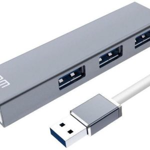 موزع usb ثلاثي المنافذ مع منفذ lan بسرعة 1000 ميجابت dm 3 port usb 3.0 hub + 1000 mbps lan usb 3.0 dock