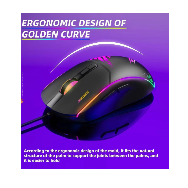 ماوس jerech shooter xp14 rgb gaming mouse ماوس jerech shooter xp14 rgb gaming mouse
