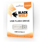 black wolf : usb flash drive (3.2 gen 2) 128gb