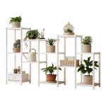 رف نباتات متعدد الطبقات – لون أبيض multi layer plant shelf (white)