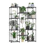 ستاند معدني متعدد الاستخدامات لتنسيق النباتات والديكور multi layer metal plant stand / storage shelf