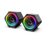 سماعات كمبيوتر مكتبية kisonli l 6060 rgb speaker