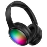 سماعة رأس لاسلكية onikuma b3 rgb wireless headphone (black)