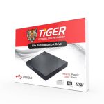 قارئ اقراص خارجي tiger external usb 2.0 dvd rw writer usb