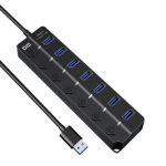 هب 7 منافذ usb 2.0 to 7port hub