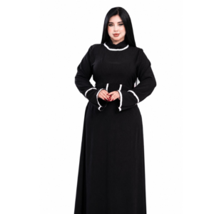 فستان royal contrast dress