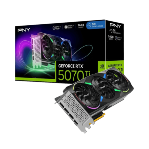 pny nvidia geforce rtx™ 5070 ti epic x™ argb oc triple