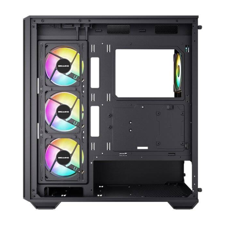 كيسesgaming gilgamesh case (black) كيسesgaming gilgamesh case (black)