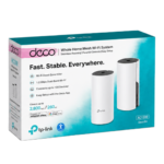 tp link deco e4 ac1200 whole home mesh wi fi system (2 pack)