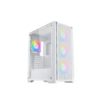 علبة xigmatek gaming x ii rgb arctic mid tower بيضاء