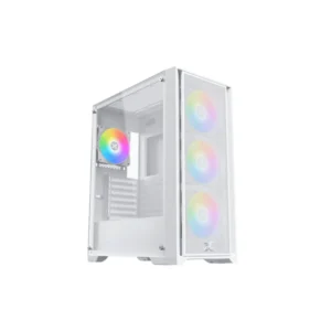 علبة xigmatek gaming x ii rgb arctic mid tower بيضاء