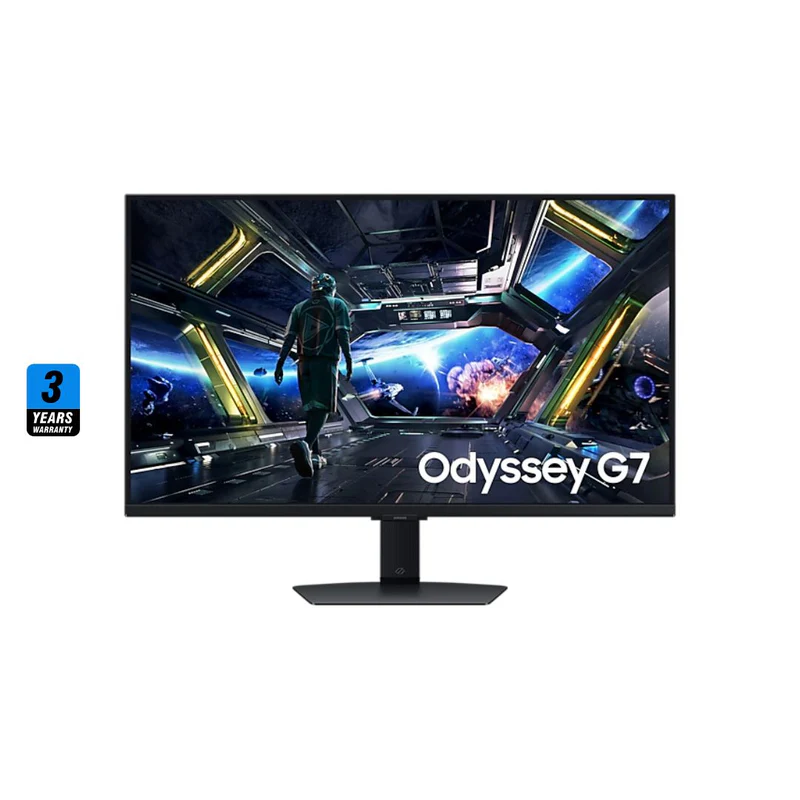 شاشة samsung odyssey g7 ls32dg702 مقاس 32 بوصة بدقة 4k (3840 × 2160) وتردد 144 هرتز ووقت استجابة 1 مللي ثانية وشاشة ips مسطحة شاشة samsung odyssey g7 ls32dg702 مقاس 32 بوصة بدقة 4k (3840 × 2160) وتردد 144 هرتز ووقت استجابة 1 مللي ثانية وشاشة ips مسطحة