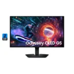samsung g5 27 ls27fg502 2k (2560x1440)، 180 هرتز، 0.03 مللي ثانية، qd oled، مسطح