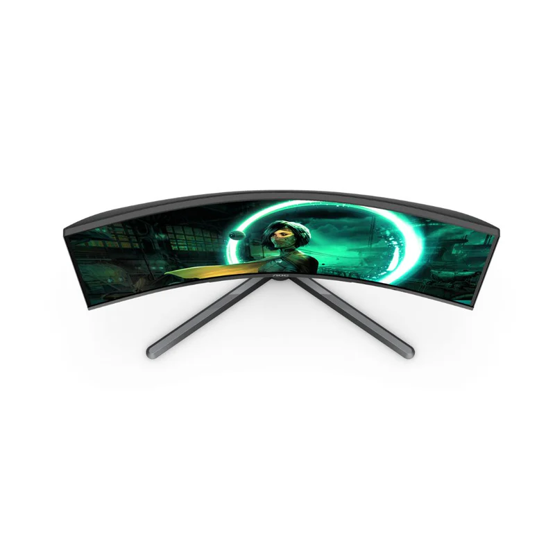 aoc c32g3e 32، fhd (1920x1080) 165 هرتز 1 مللي ثانية va، شاشة منحنية aoc c32g3e 32، fhd (1920x1080) 165 هرتز 1 مللي ثانية va، شاشة منحنية