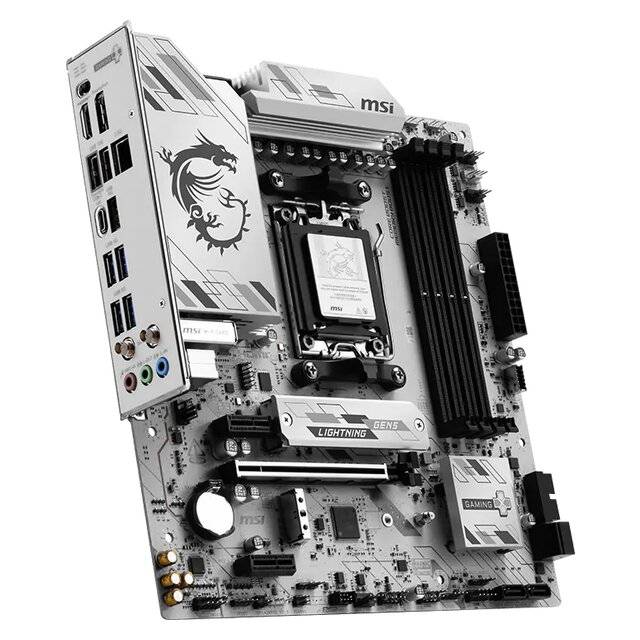اللوحة الأم msi b850m gaming wifi 6e ddr5 بمعالجات amd am5 اللوحة الأم msi b850m gaming wifi 6e ddr5 بمعالجات amd am5