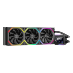jungle leopard astroshel v2g 360 lcd aio liquid cpu cooler – black